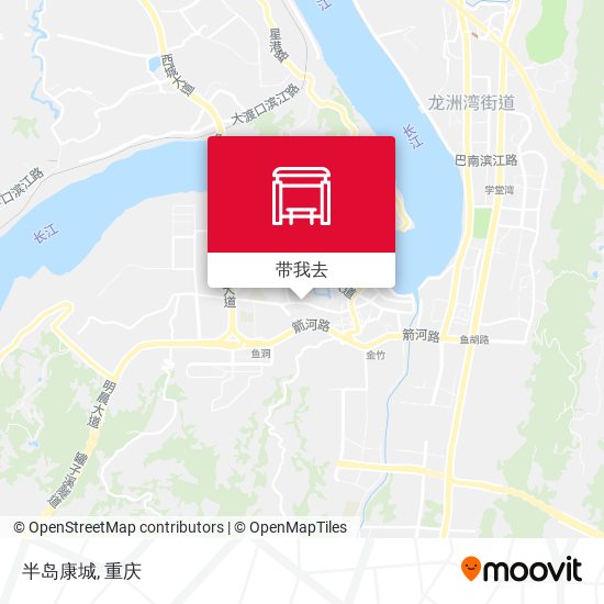 半岛康城地图