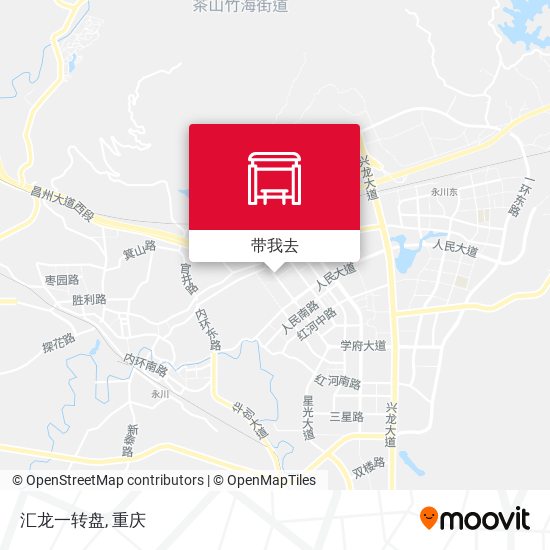汇龙一转盘地图