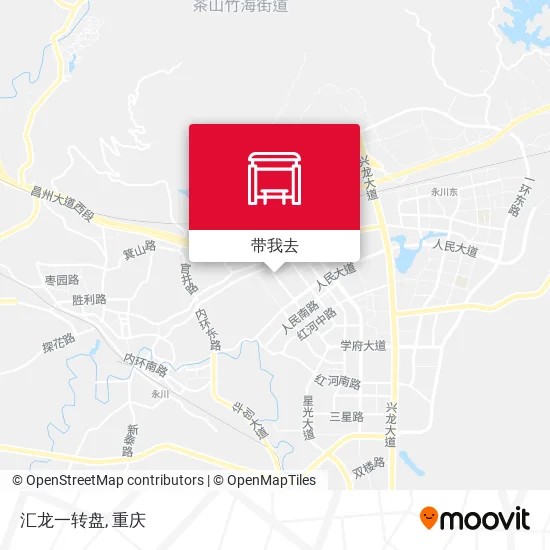 汇龙一转盘地图