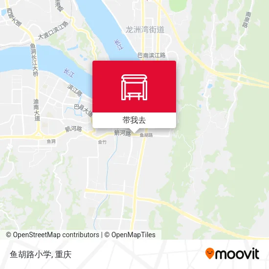 鱼胡路小学地图