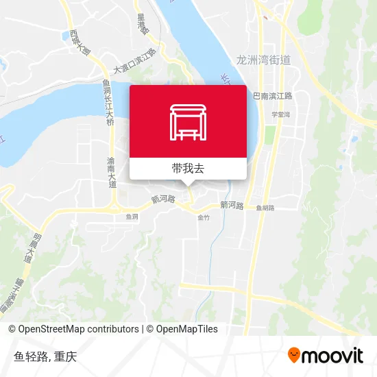 鱼轻路地图