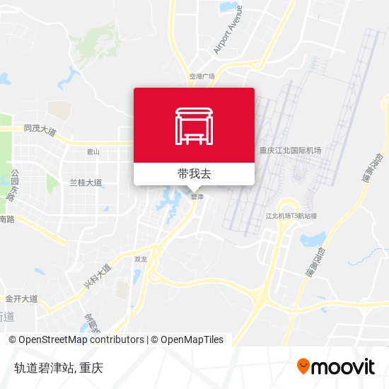 轨道碧津站地图
