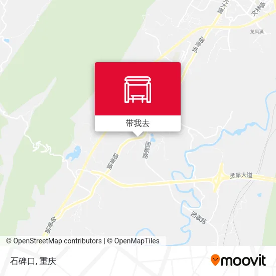 石碑口地图
