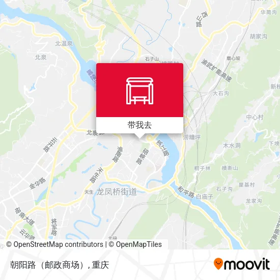 朝阳路（邮政商场）地图
