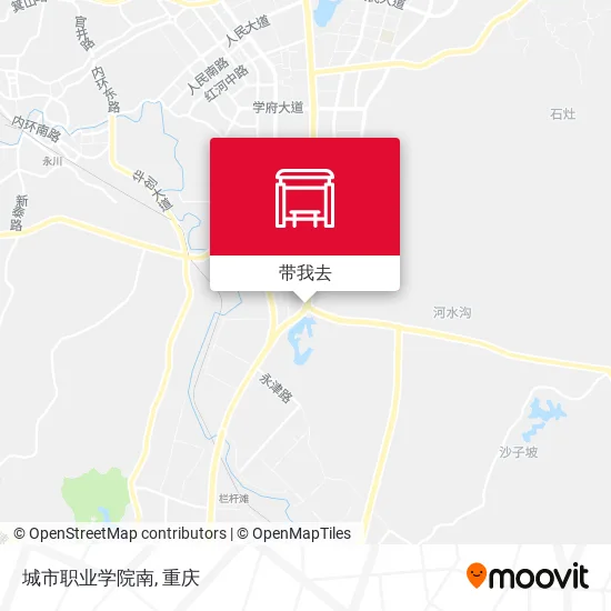 城市职业学院南地图