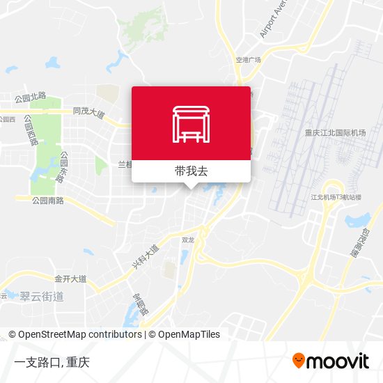一支路口地图