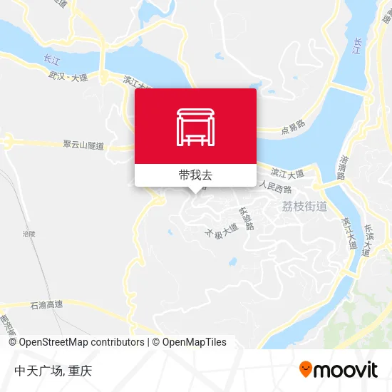 中天广场地图