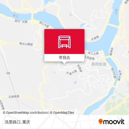 洗墨路口地图