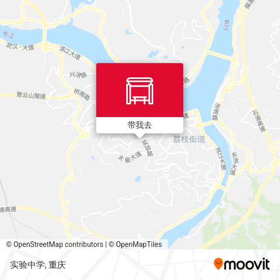 实验中学地图