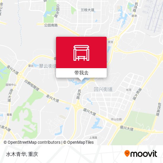 水木青华地图