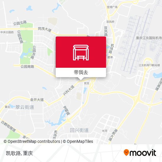 凯歌路地图