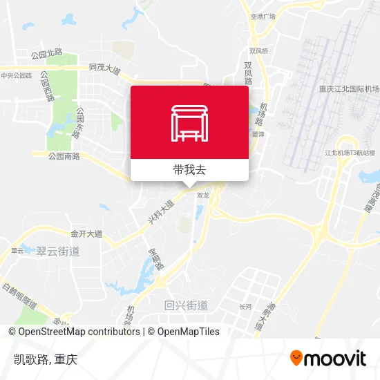 凯歌路地图