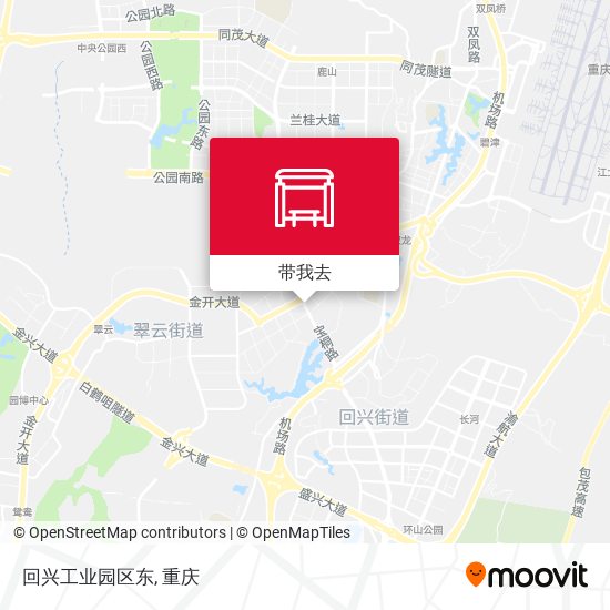 回兴工业园区东地图