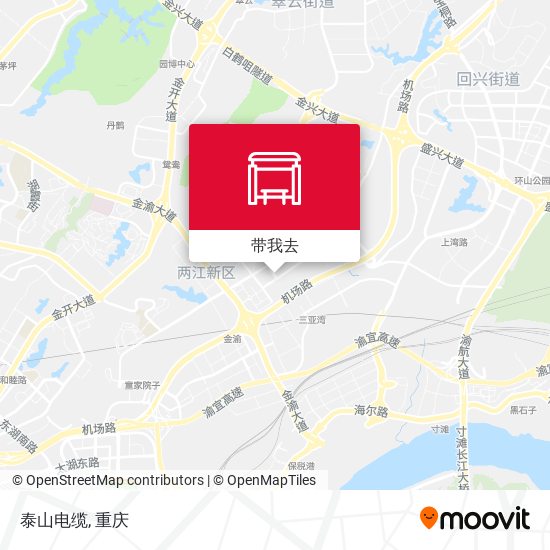 泰山电缆地图