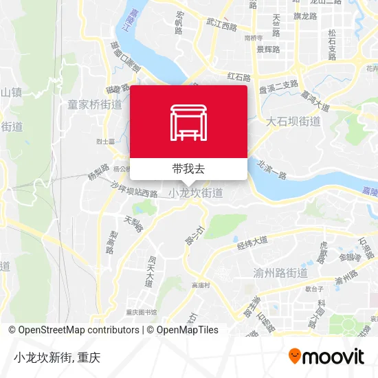 小龙坎新街地图