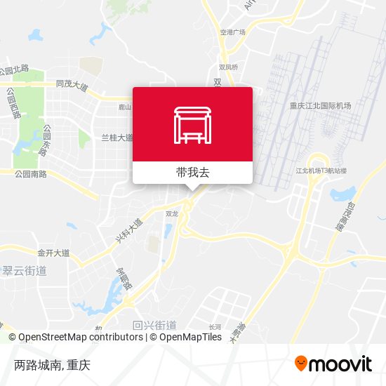 两路城南地图