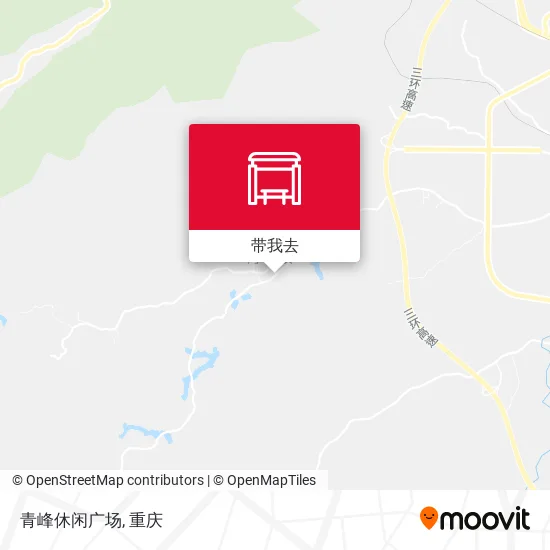 青峰休闲广场地图