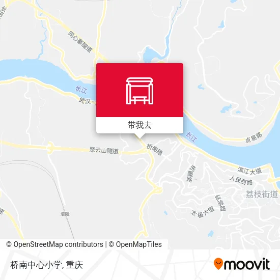 桥南中心小学地图