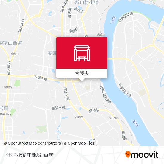 佳兆业滨江新城地图