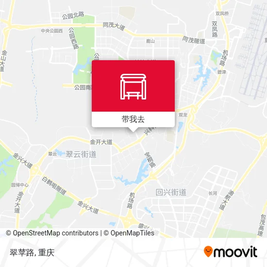 翠苹路地图