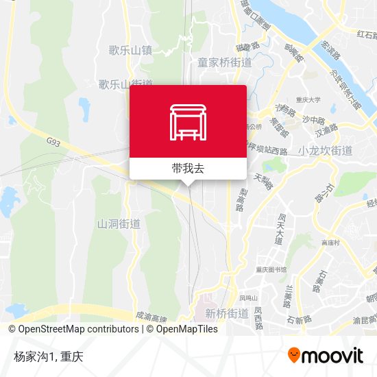 杨家沟1地图