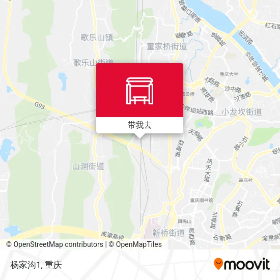 杨家沟1地图