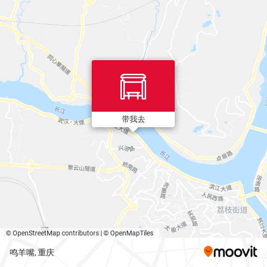 鸣羊嘴地图