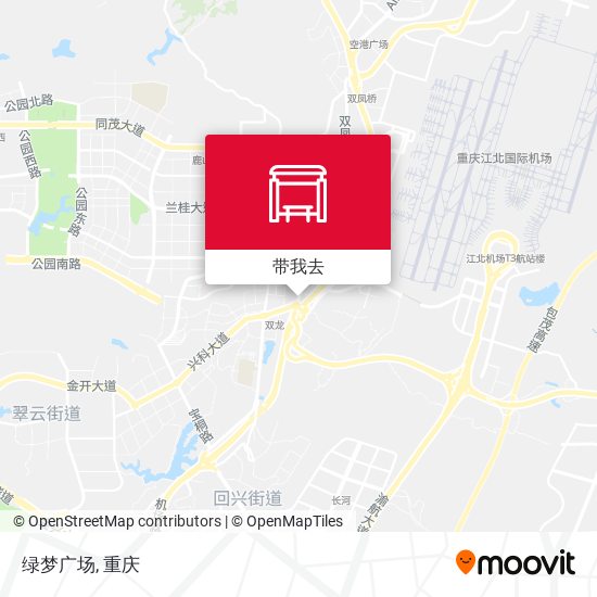 绿梦广场地图