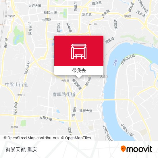 御景天都地图
