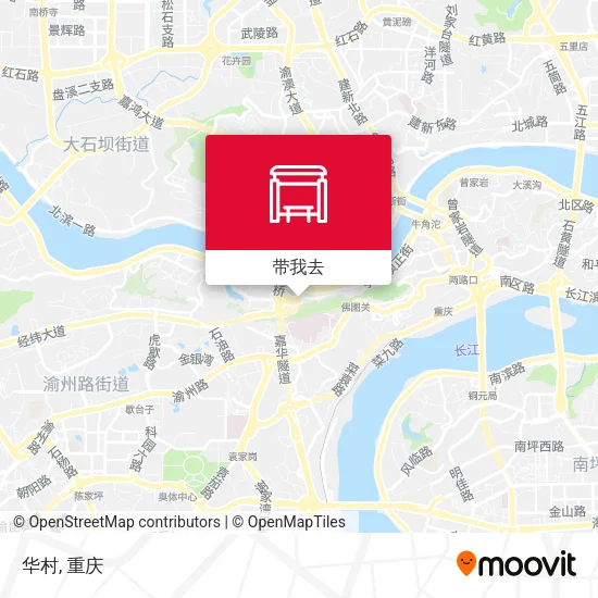 华村地图