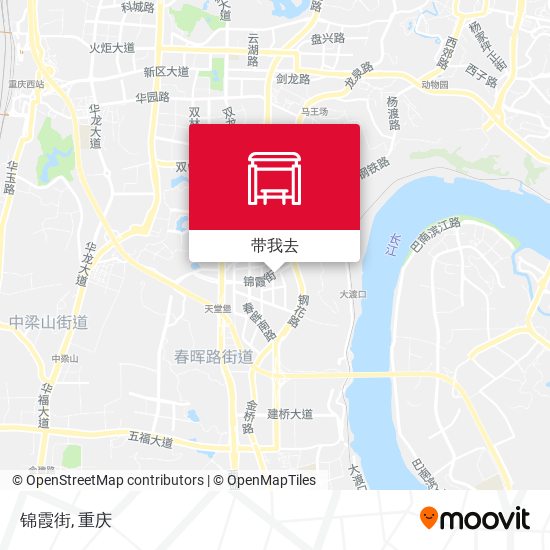 锦霞街地图