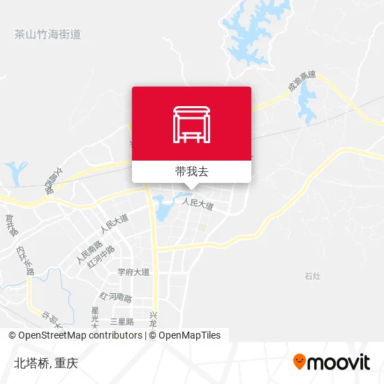 北塔桥地图