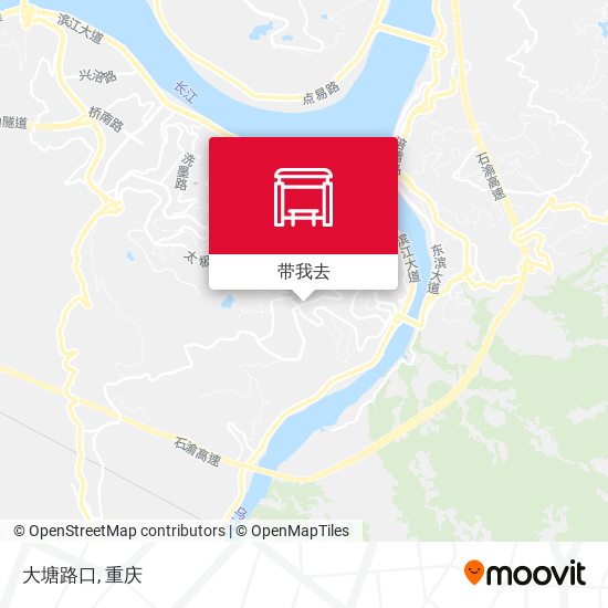 大塘路口地图