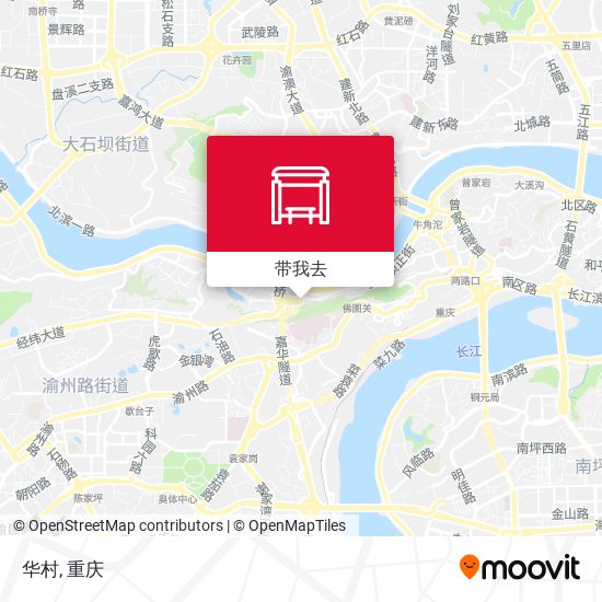 华村地图