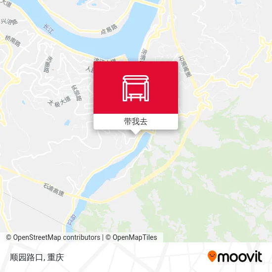 顺园路口地图
