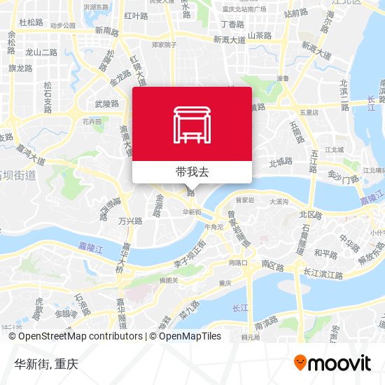 华新街地图