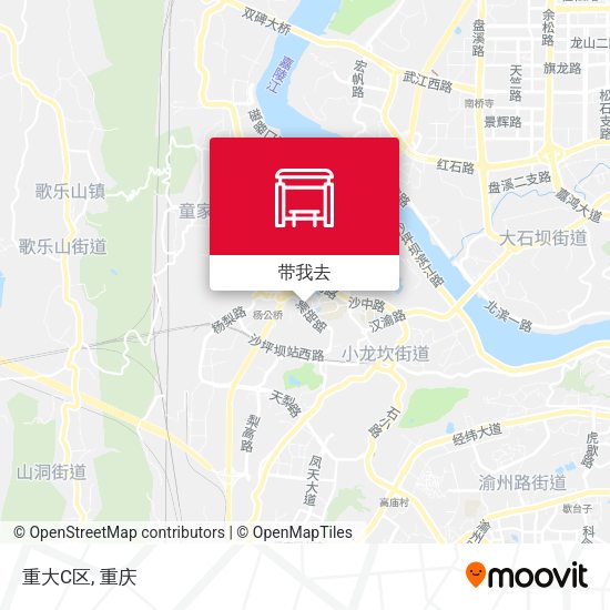 重大C区地图