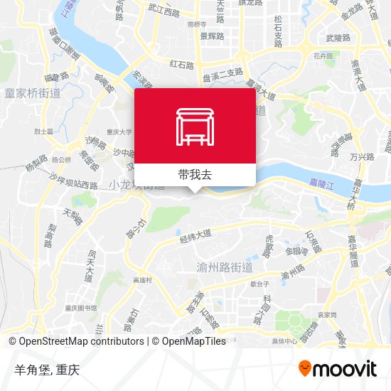羊角堡地图