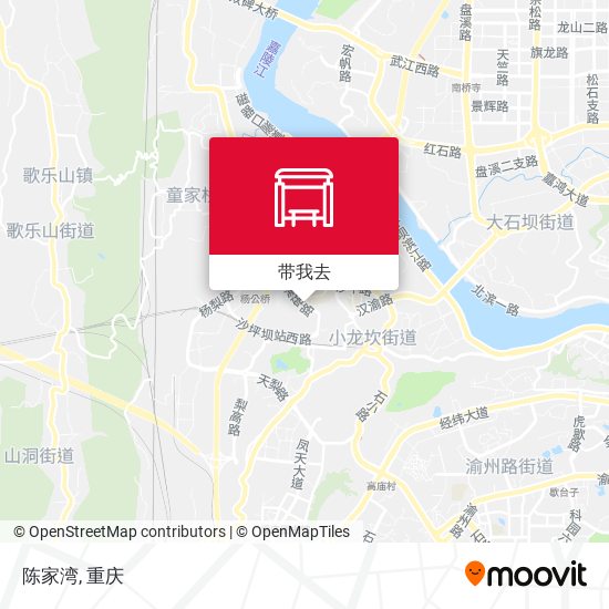 陈家湾地图