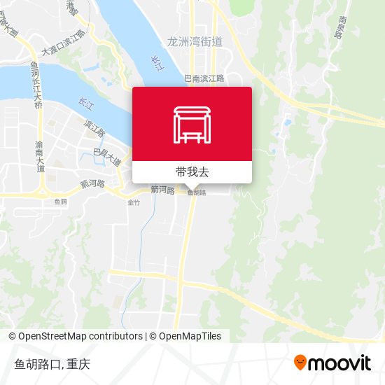 鱼胡路口地图