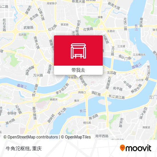 牛角沱枢纽地图