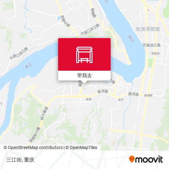 三江街地图