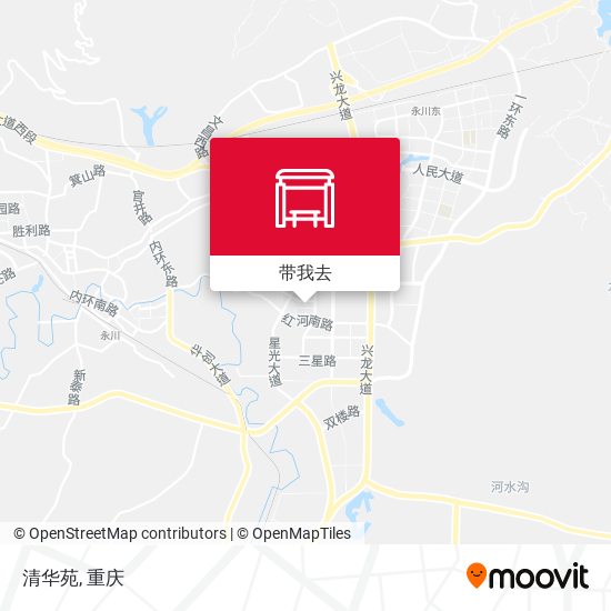清华苑地图