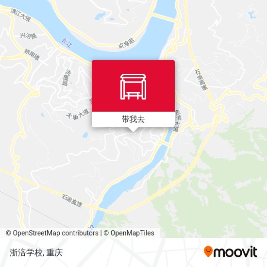 浙涪学校地图