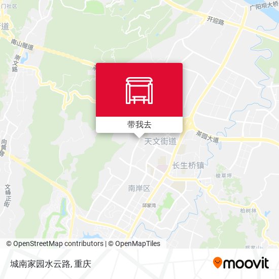 城南家园水云路地图