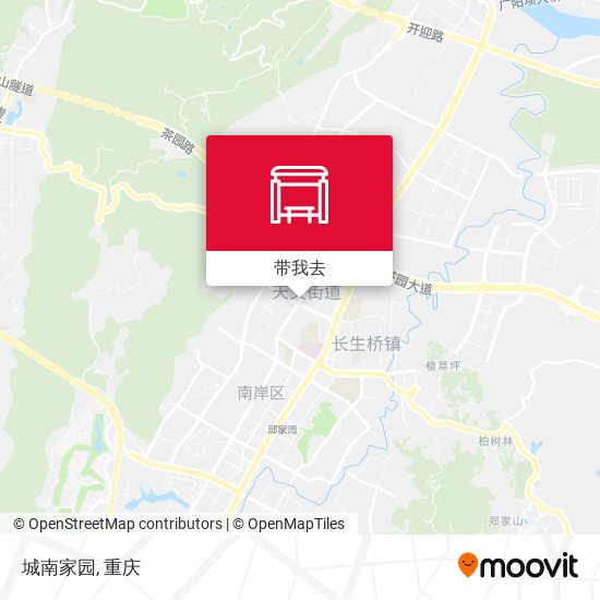 城南家园地图