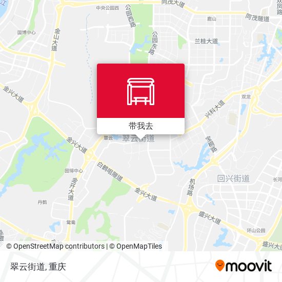 翠云街道地图