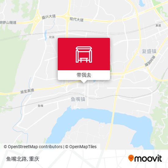 鱼嘴北路地图