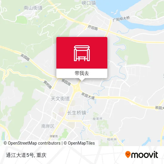 通江大道5号地图