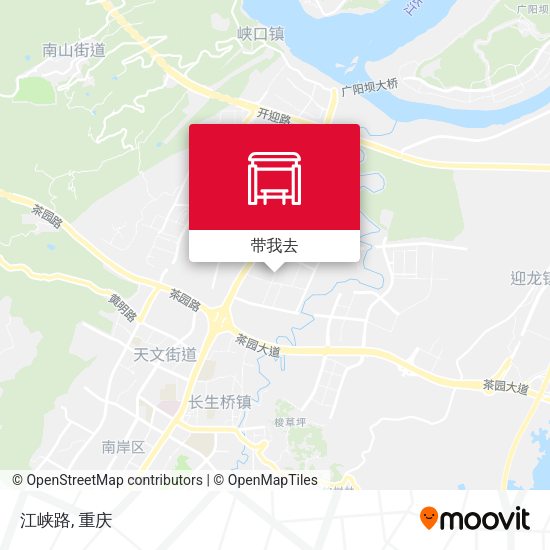 江峡路地图